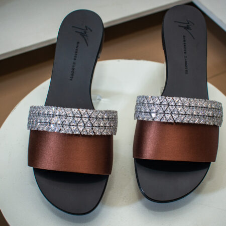 Giuseppe Zanotti Tesy Rhinestone-Embellished Sandals.