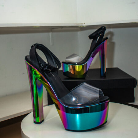 Giuseppe Zanotti Tarifa Plexi Platform Sandals