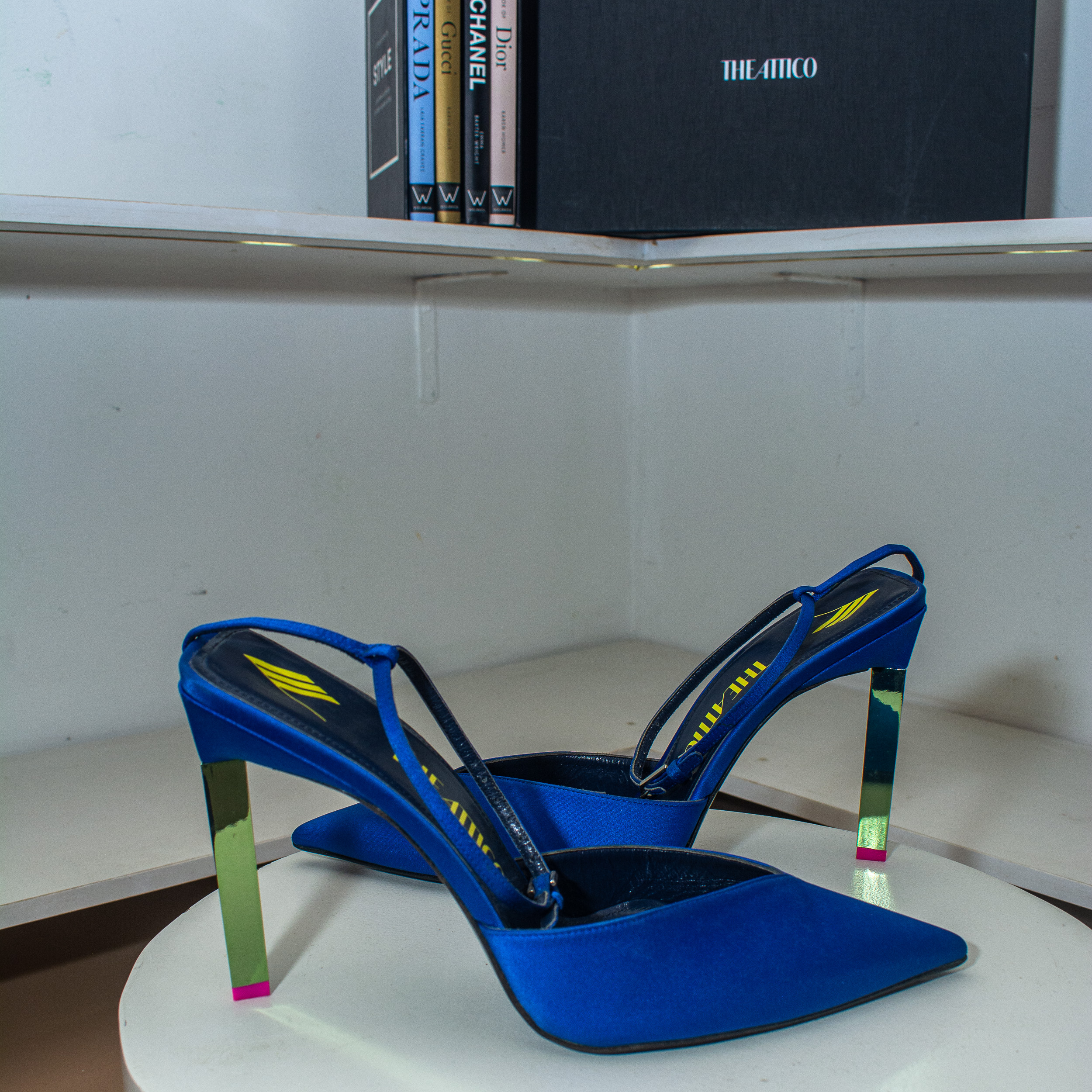 The Attico Pointed-toe Stiletto Heel Pumps - Image 2