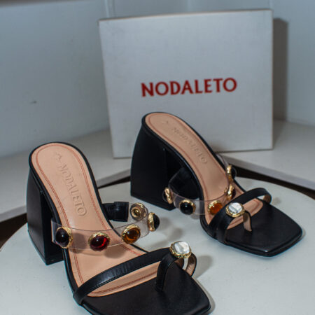 Nodaleto Bulla Salem Heeled Mule Sandal.