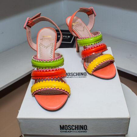 Moschino Vintage Colorful Heels